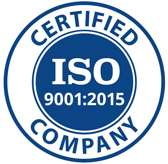 ISO 9001:2015 tanúsított vállalat